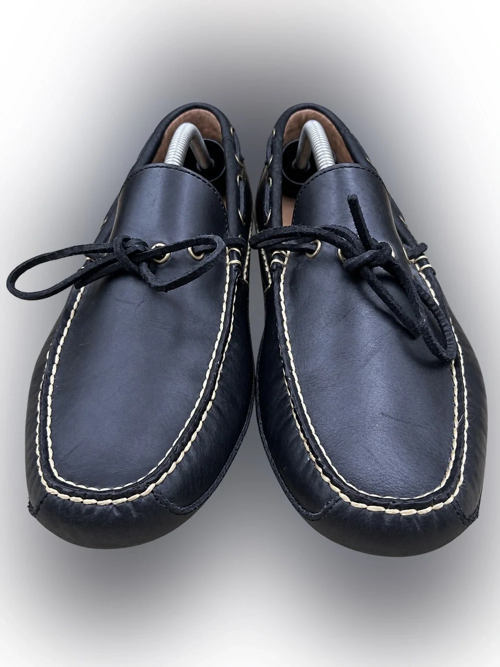 Polo Ralph Lauren Roland II Driving Loafers Shoes Blue Leather Mens Size 11 D